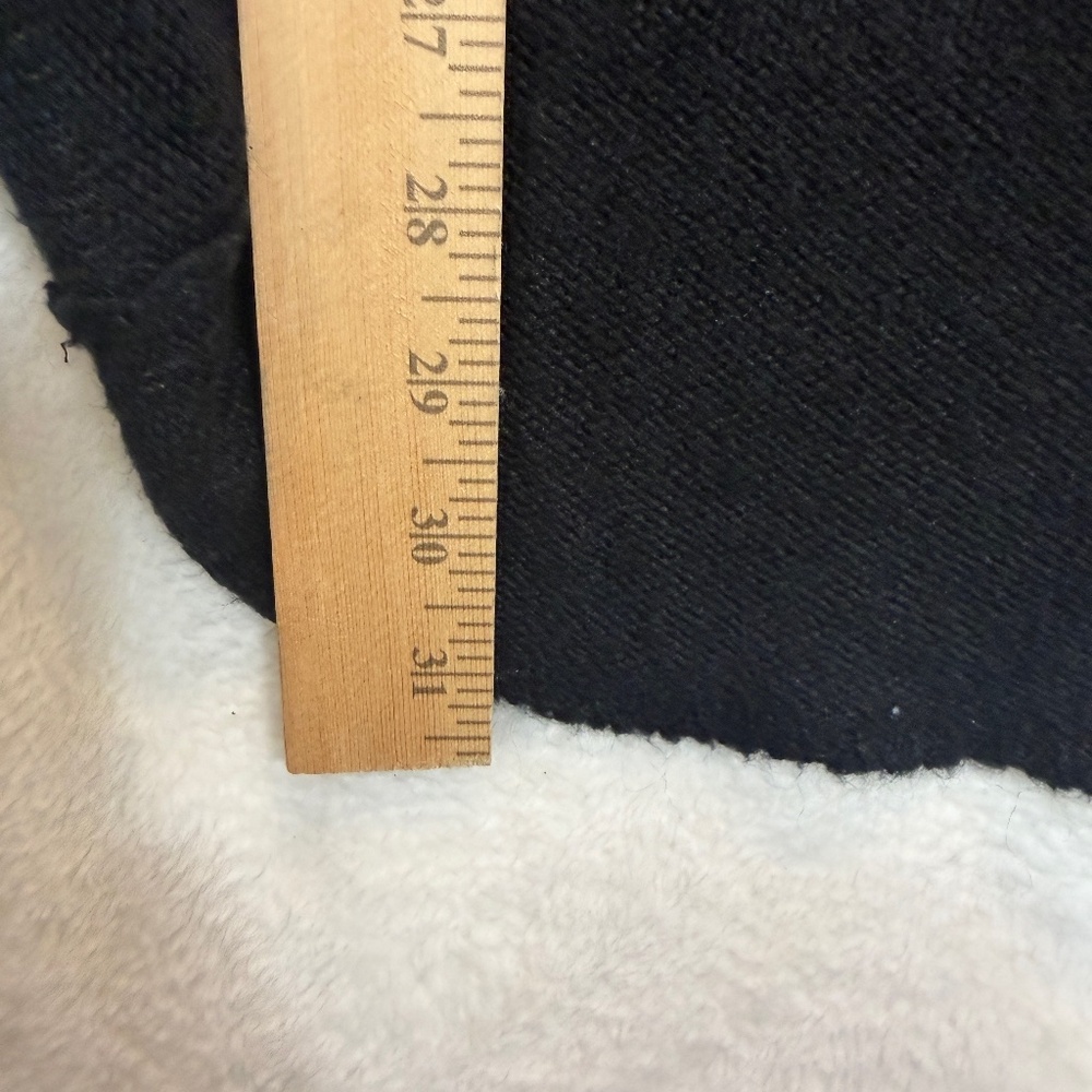 Suzy Shier Cardigan Womens Size Medium Black Open Cottagecore Casual Y2K - Picture 7 of 9